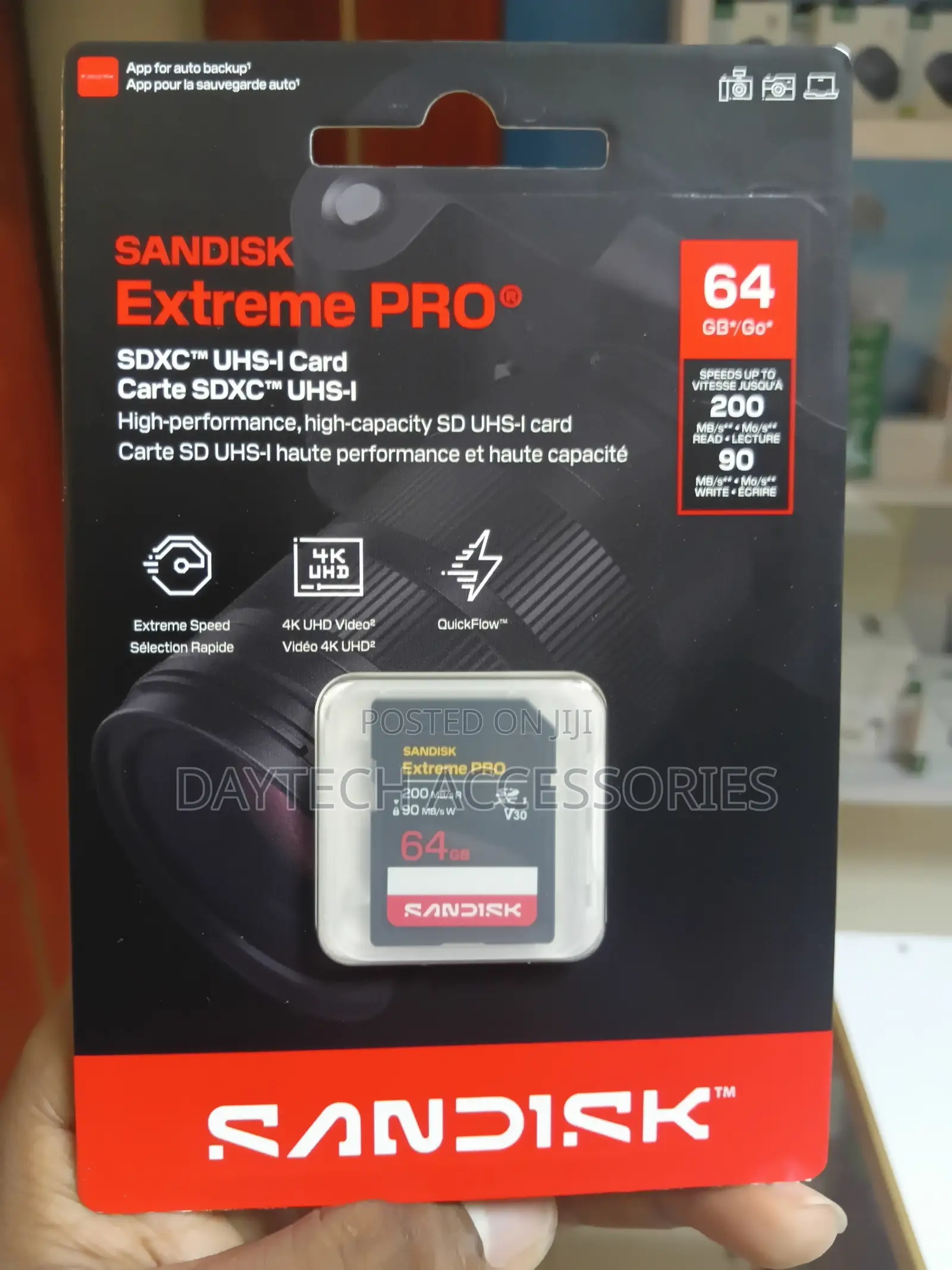 SanDisk Extreme PRO Camera SDXC UHS-II Card | 64GB