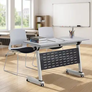 Office Table; Foldable Office Movable Work Table