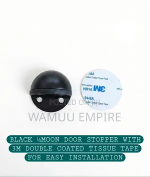 Half-Moon (Half-Dome) Floor-Mounted Door Stoppers