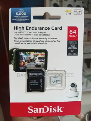 Sandisk High Endurance 100mbs Microsdxc - 64gb
