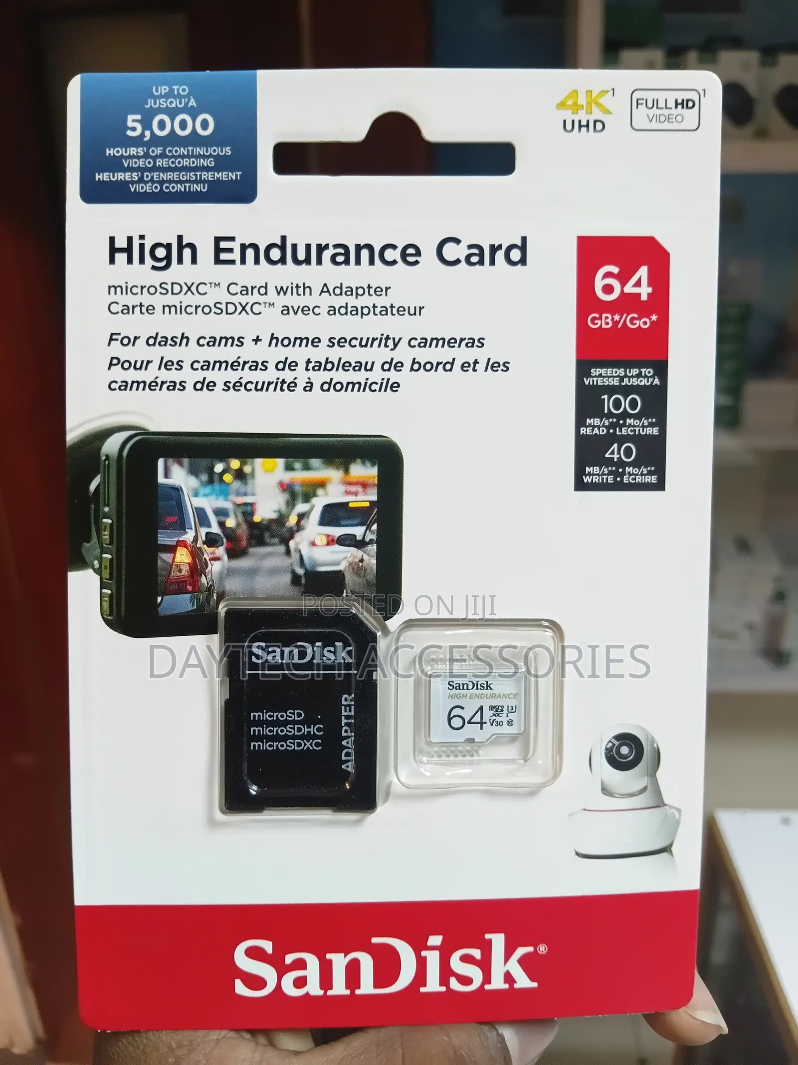 Sandisk High Endurance 100mbs Microsdxc - 64gb