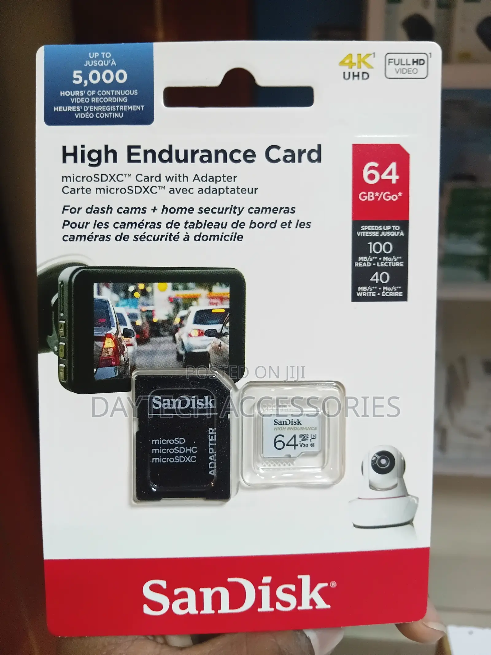 Sandisk High Endurance 100mbs Microsdxc - 64gb