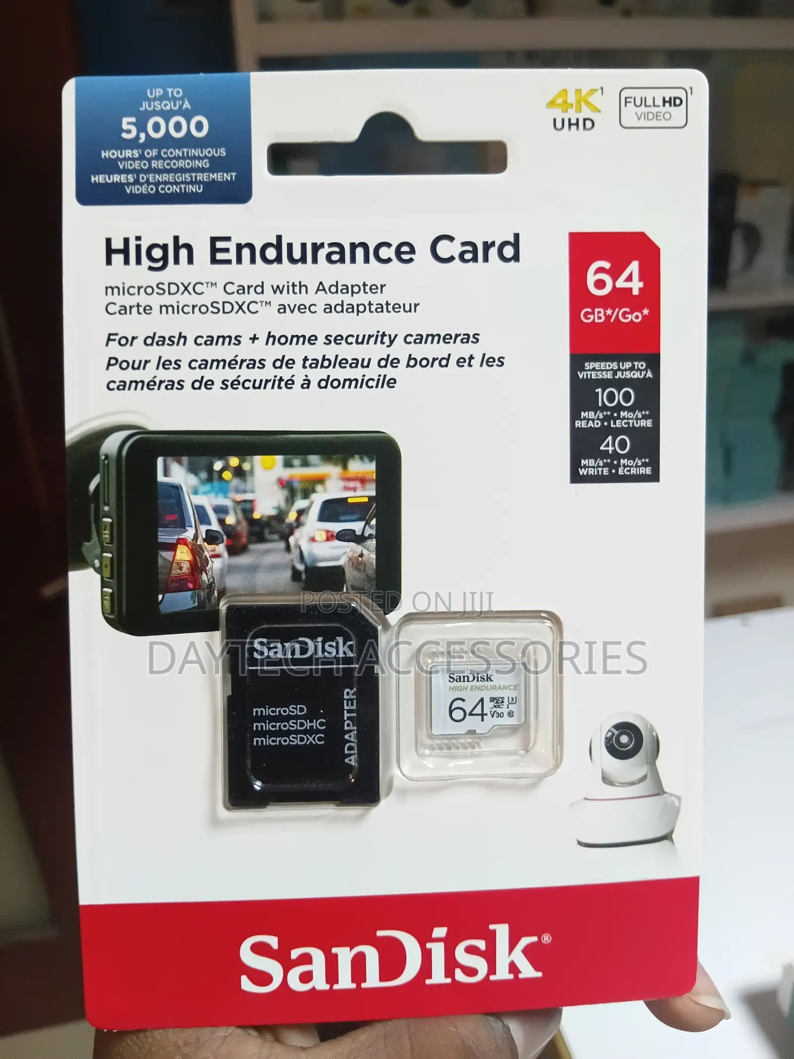 Sandisk High Endurance 100mbs Microsdxc - 64gb