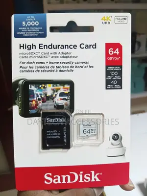 Sandisk High Endurance 100mbs Microsdxc - 64gb