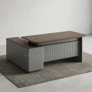 Office Desk; Executive L Shape 1.6 M Director's Office Desk