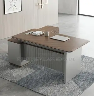 Office Desk; Executive L Shape 1.6 M Director's Office Desk