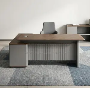 Office Desk; Executive L Shape 1.6 M Director's Office Desk
