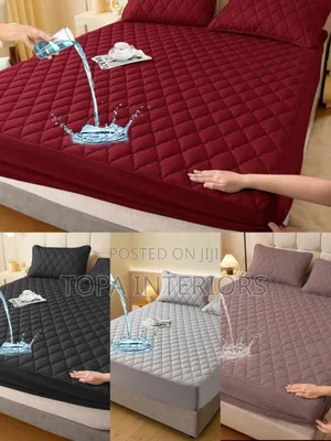 Noiseless Fitted Waterproof Mattress Covers