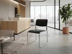 Office Chairs; Armless Leather Katalina Office Reception Area Chair