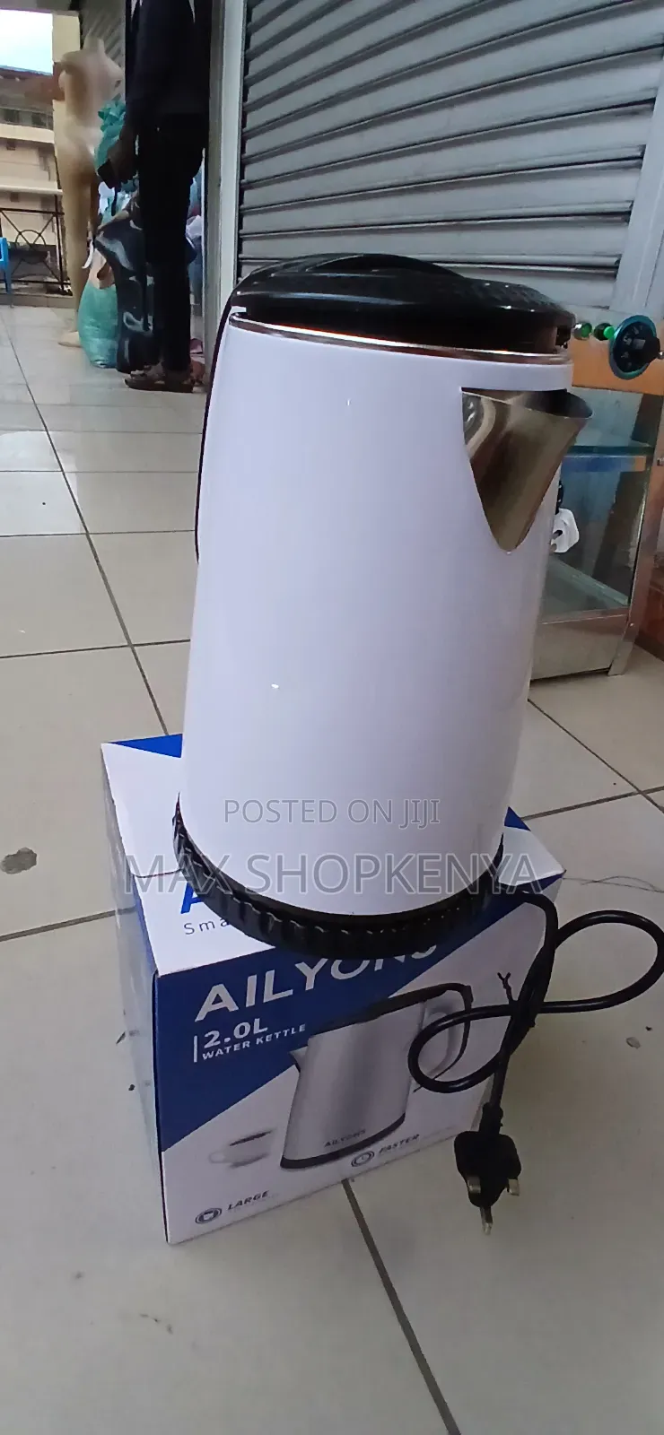 AILYONS 2L Plastic Electric Kettle – Fast Boiling