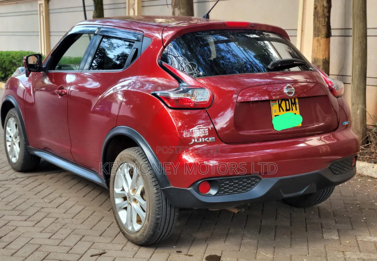 Nissan Juke 2016 Maroon