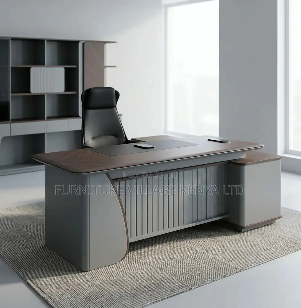 Office Desk; Executive L Shape 1.6 M Director's Office Desk
