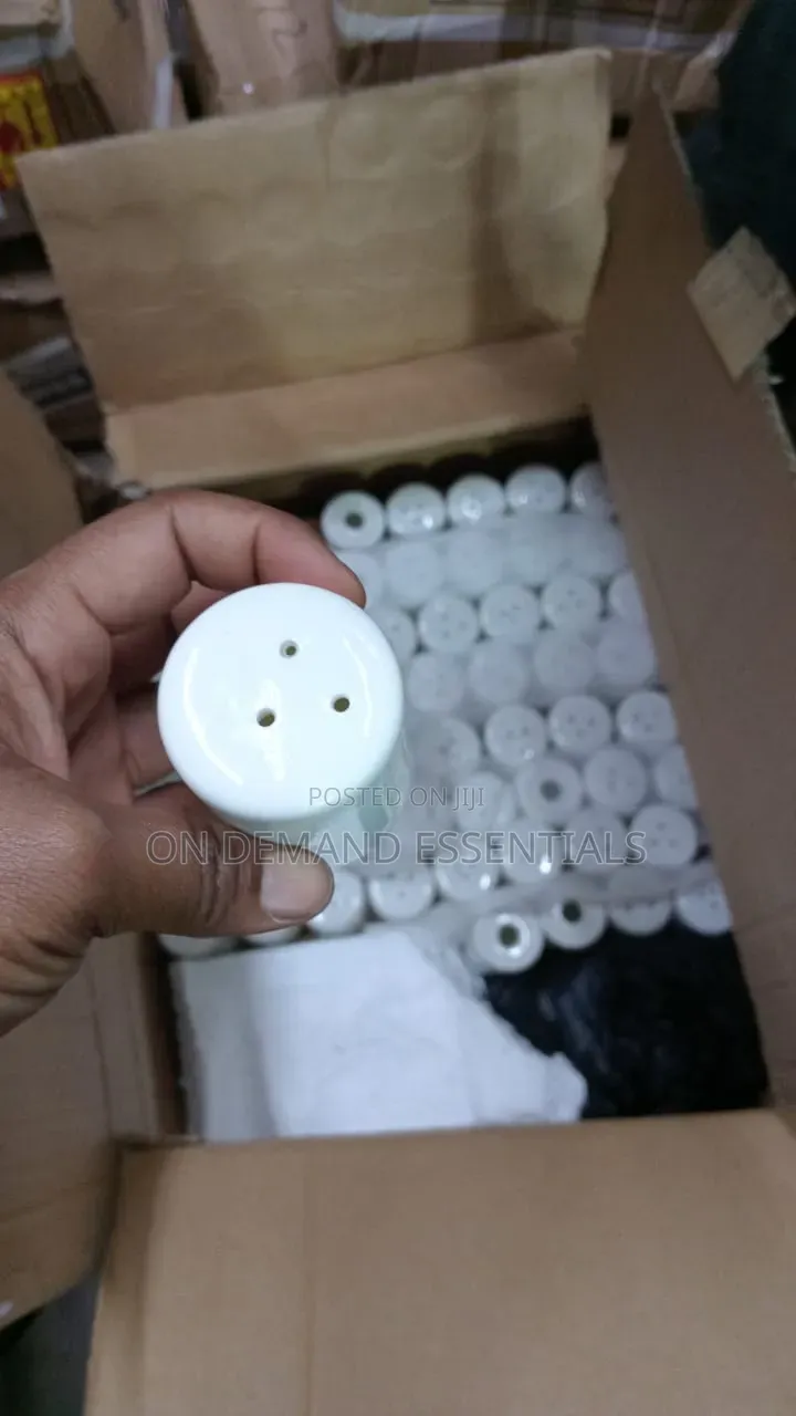 Ceramic Salt Shaker Round New