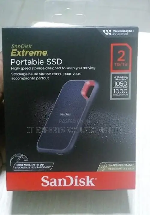 Sandisk Extreme Pro 2tb Portable SSD