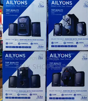 AILYONS 2.1CH Bluetooth Subwoofer Speaker System