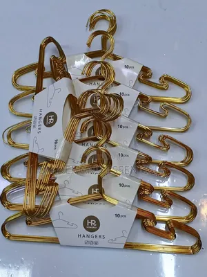 Stainless Gold Hangers Has Good Quality a Set of 10pieces