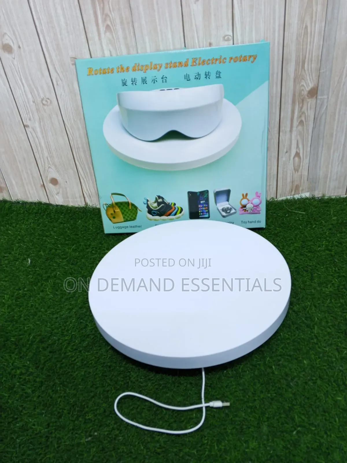 Rotating Display Stand Rotating Smoothly Save Space