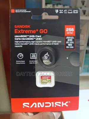SanDisk Extreme GO 256GB microSDXC UHS-I Card