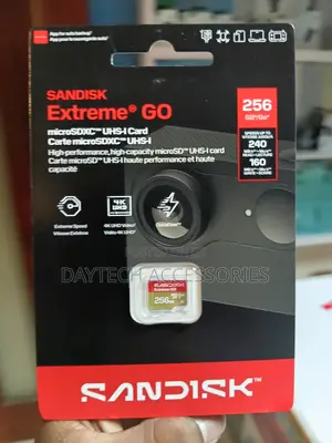SanDisk Extreme GO 256GB microSDXC UHS-I Card