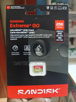 SanDisk Extreme GO 256GB microSDXC UHS-I Card