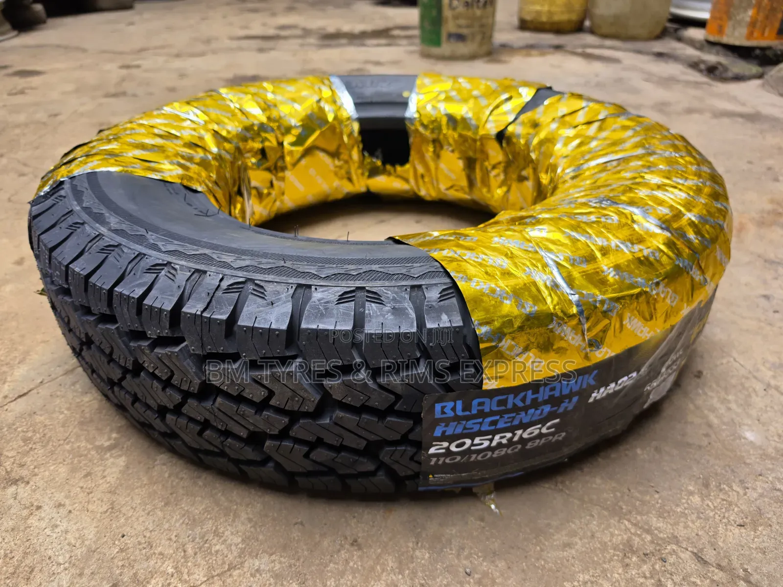 205 R16 Blackhawk Tires (All Terrain) Commercial