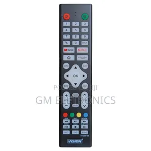 High Quality Vision+ TV Remote for VP8843SF Model + Batteries.