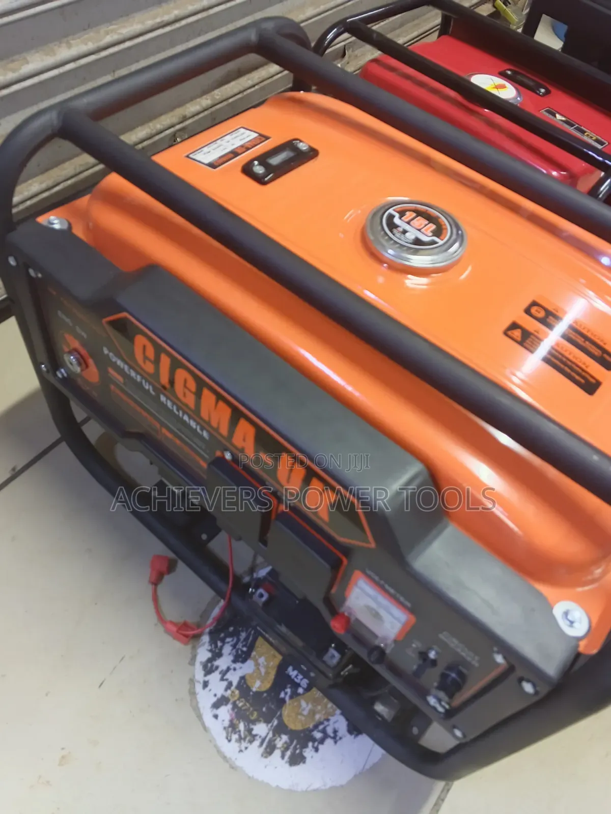 New/Quality Cigma Uk 6.5kva Generator Machine With Key Start