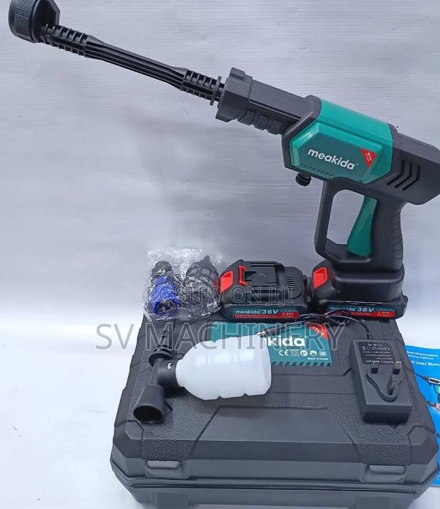 Heavy Duty Meakida Cordless Car Wash Machine