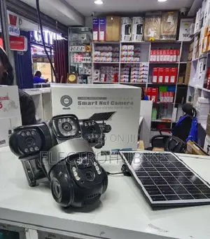4G V380 Pro Solar Powered Outdoor PTZ Surveillance Camera