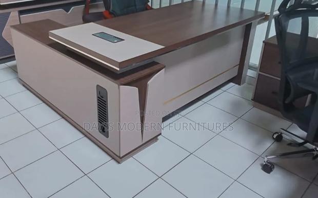 Office Desk With Side Return - thumbnail 2