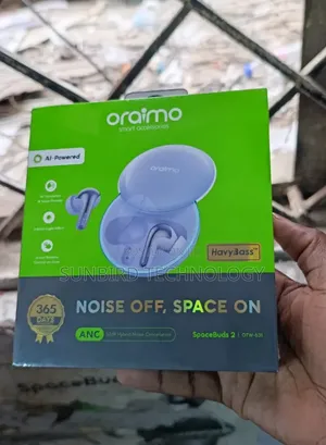 Oraimo Spacebuds 2 Noise Off/Space on Ai Powered Otw-631.