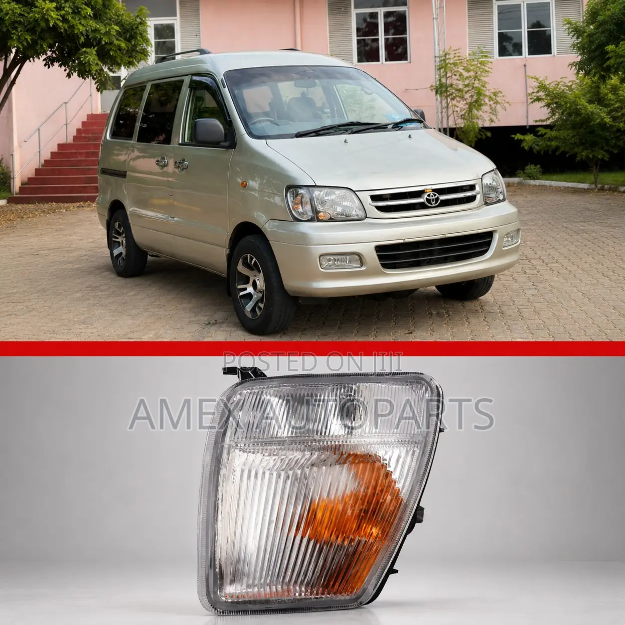 Corner Lamp Toyota Townace Cr42 Cr50 1998 - 2008 Model