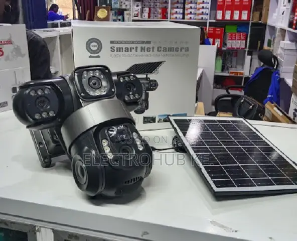 Outdoor V380 Pro 4G Camera With Solar Charging and PTZ