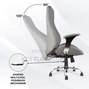 Office Chairs; Executive Leather Recliner Office Upholstered Seat