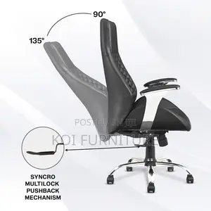 Office Chairs; Executive Leather Recliner Office Upholstered Seat