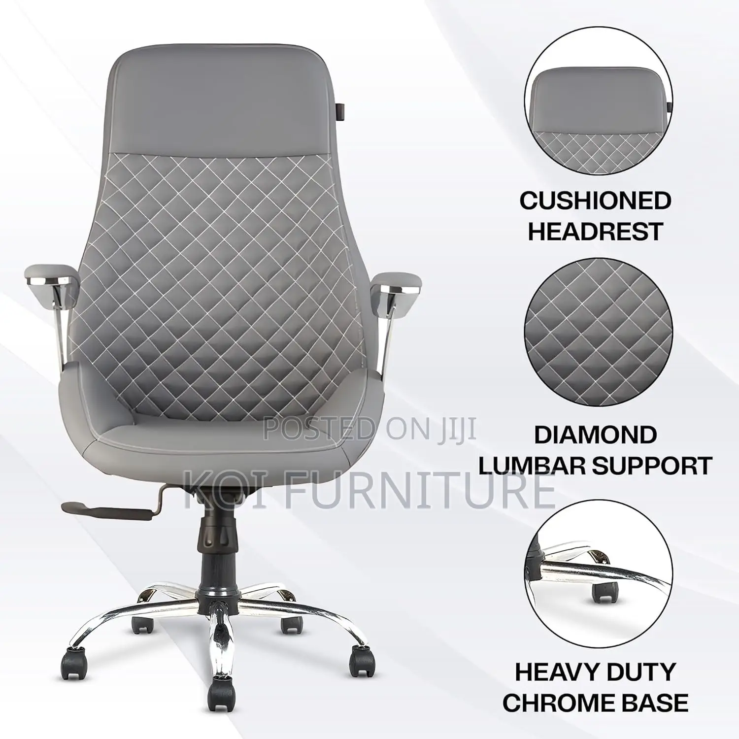 Office Chairs; Executive Leather Recliner Office Upholstered Seat