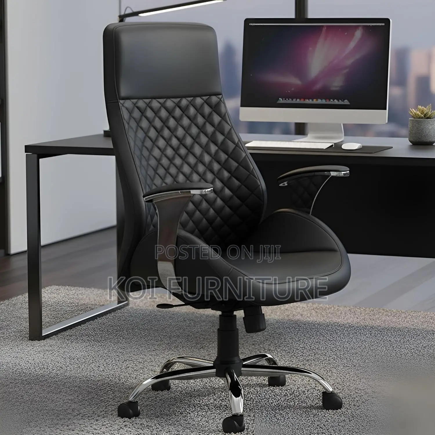 Office Chairs; Executive Leather Recliner Office Upholstered Seat