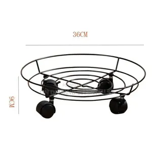 Stainless Steel Movable Gas Cylinder Trolley