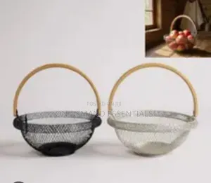 29cm Brim Rounded Mesh Fruit Basket