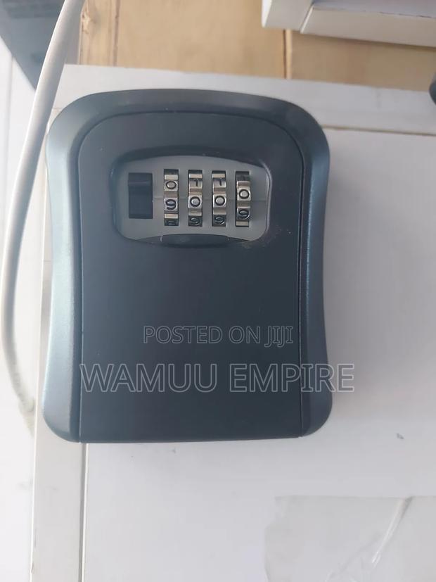 Heavy-Duty Metallic Wall-Mounted Key Lock Box