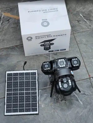 4G Solar CCTV PTZ Camera 360° Outdoor Security Camera
