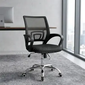 Office Chairs; Mid Back Clerical Adjustable Mesh Flexibility Chair