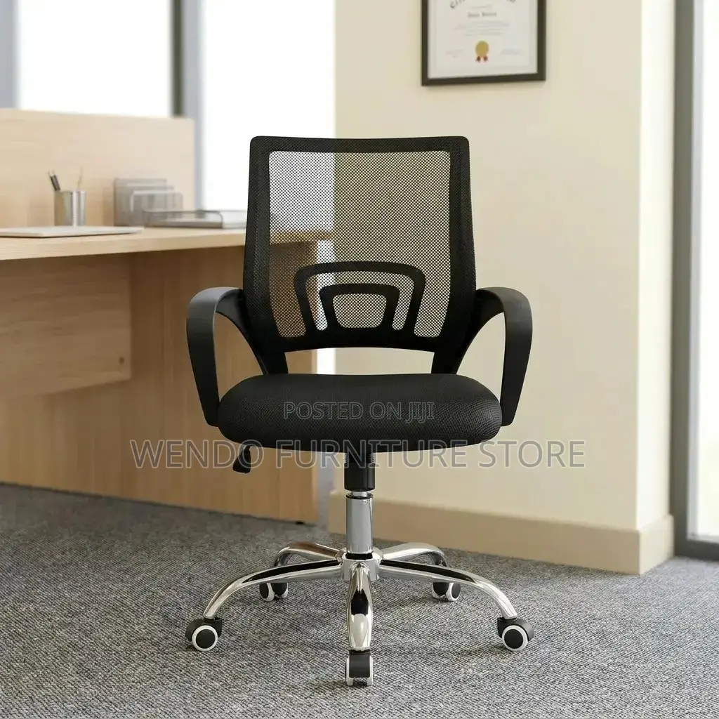 Office Chairs; Mid Back Clerical Adjustable Mesh Flexibility Chair