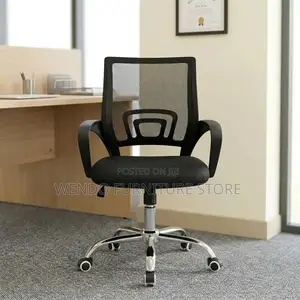 Office Chairs; Mid Back Clerical Adjustable Mesh Flexibility Chair