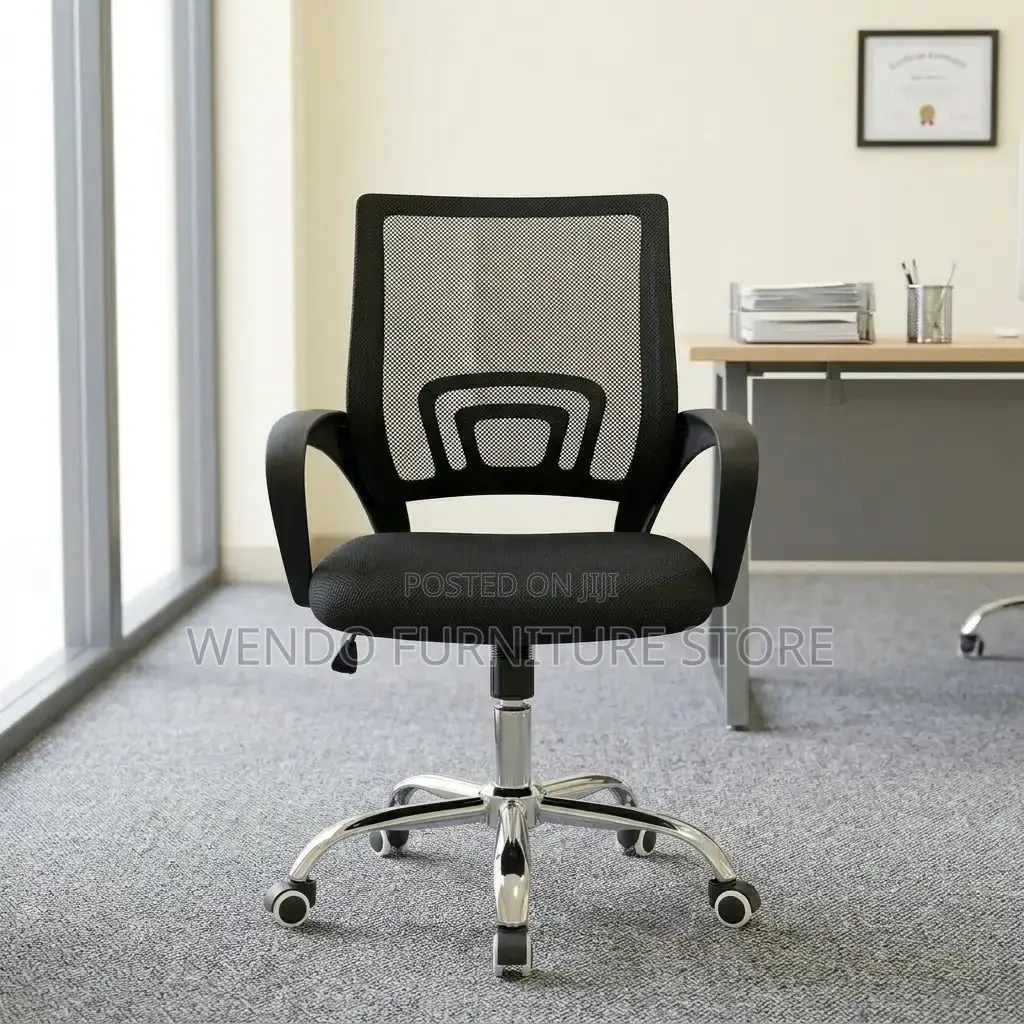 Office Chairs; Mid Back Clerical Adjustable Mesh Flexibility Chair