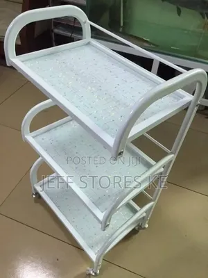Beauty Trolley With Glass