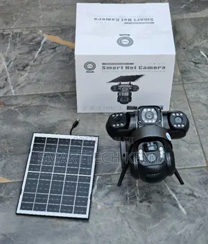 Solar Powered 4G Outdoor PTZ Security Camera With SIM