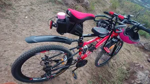 Mountain Bike and Baby Seater