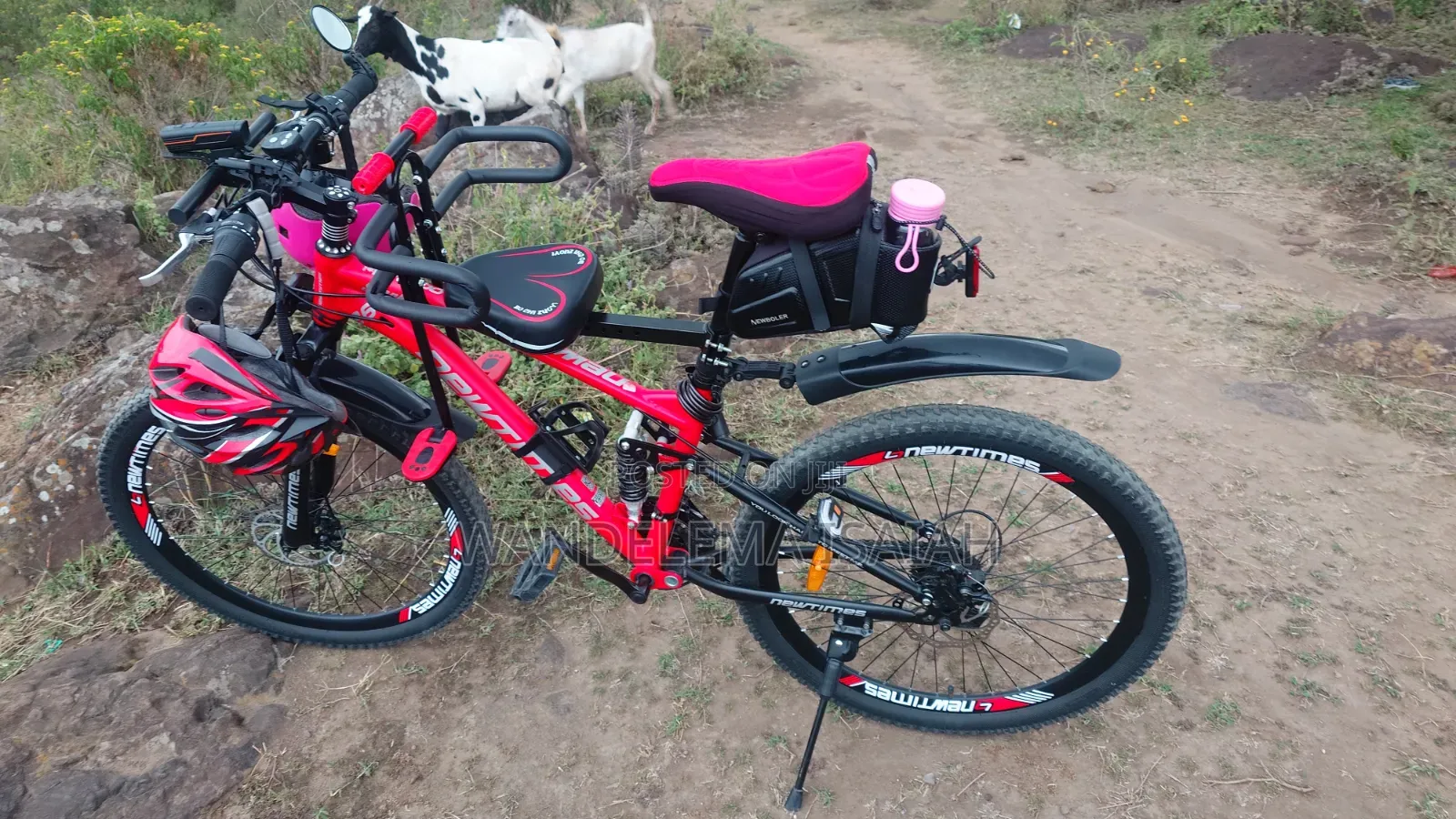 Mountain Bike and Baby Seater