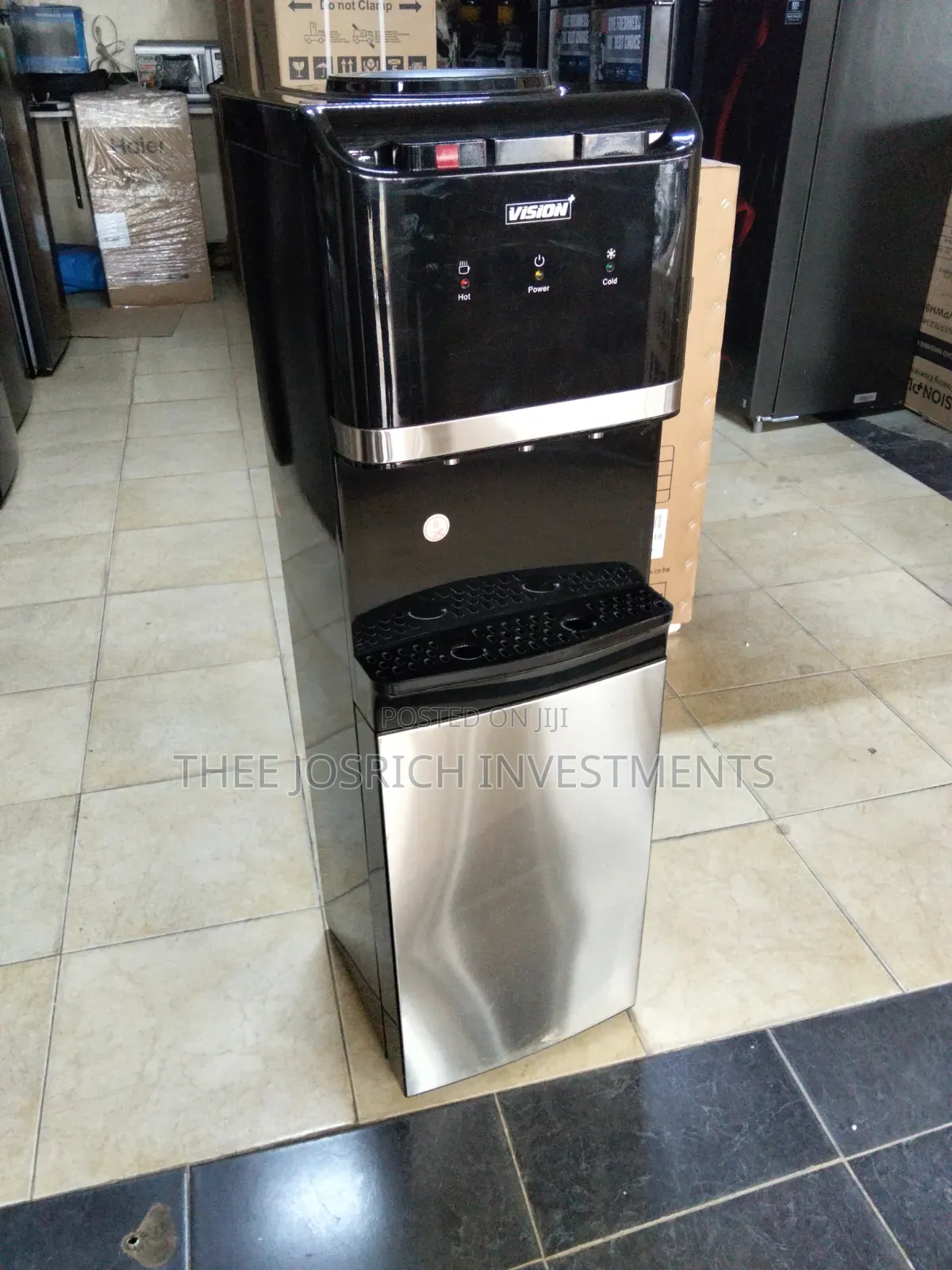 Vision Plus 3 Taps Dispenser Hot Normal Cold With Compressor Cooling